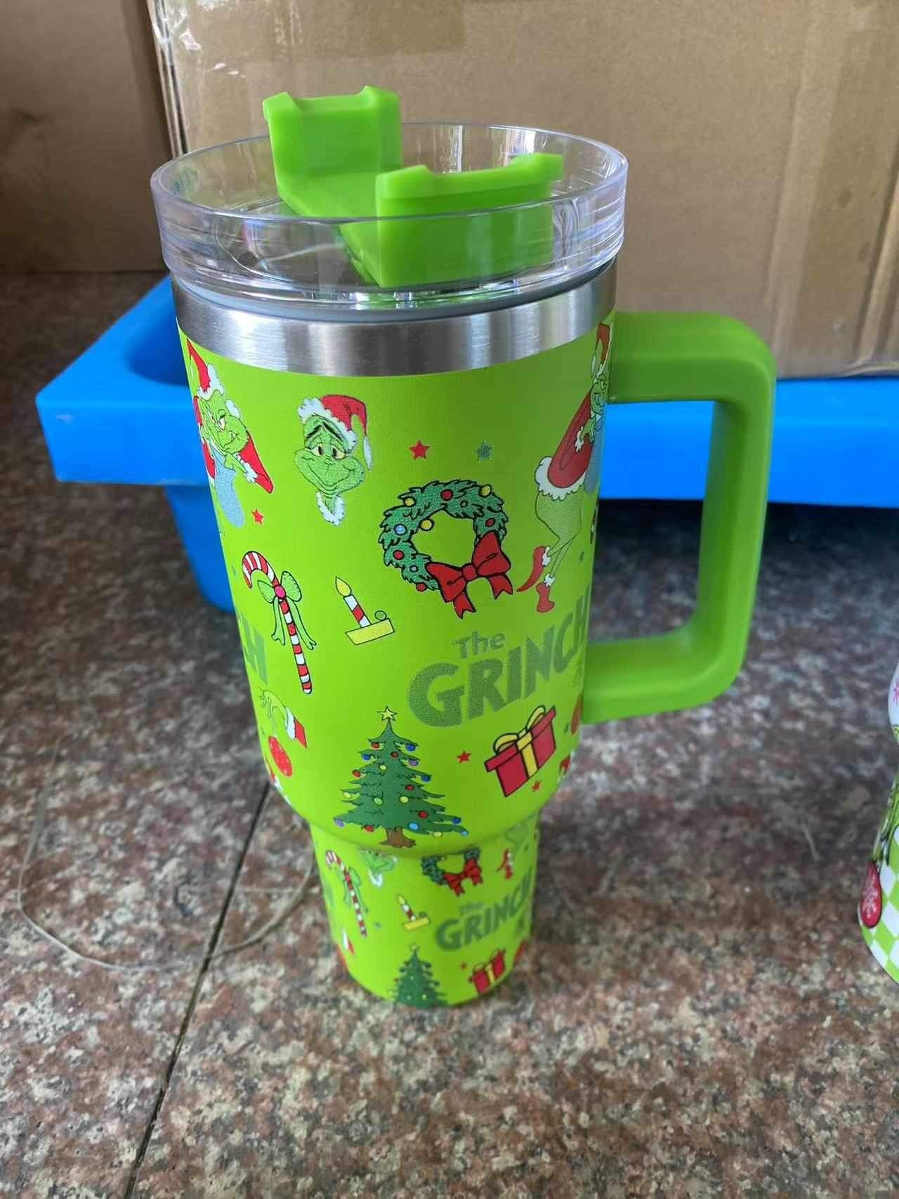 40 oz Grinch Tumblers – Inspired by Love