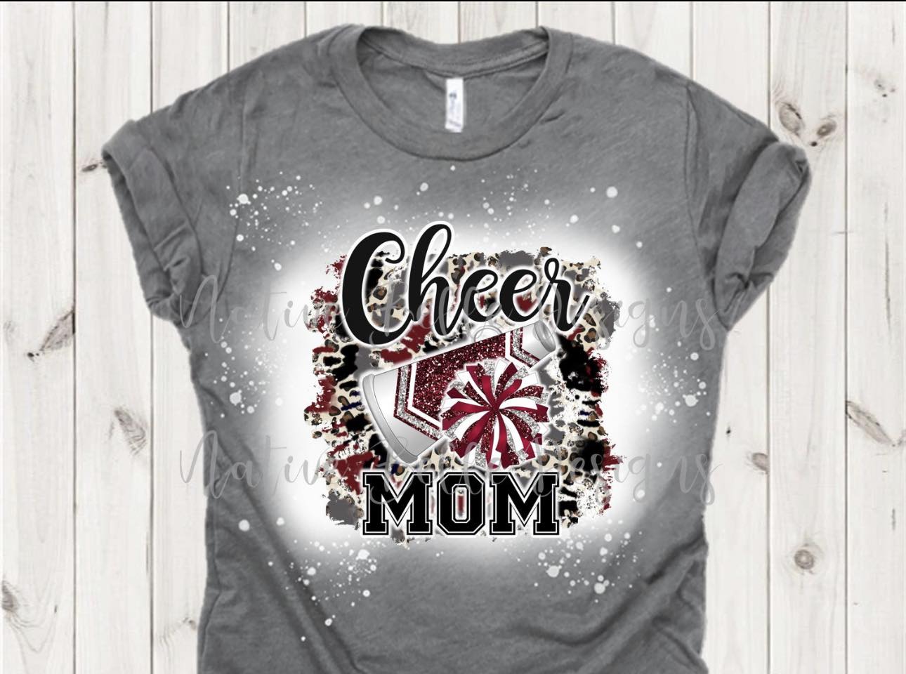 Cheer MOM/LIFE/Coach Tee