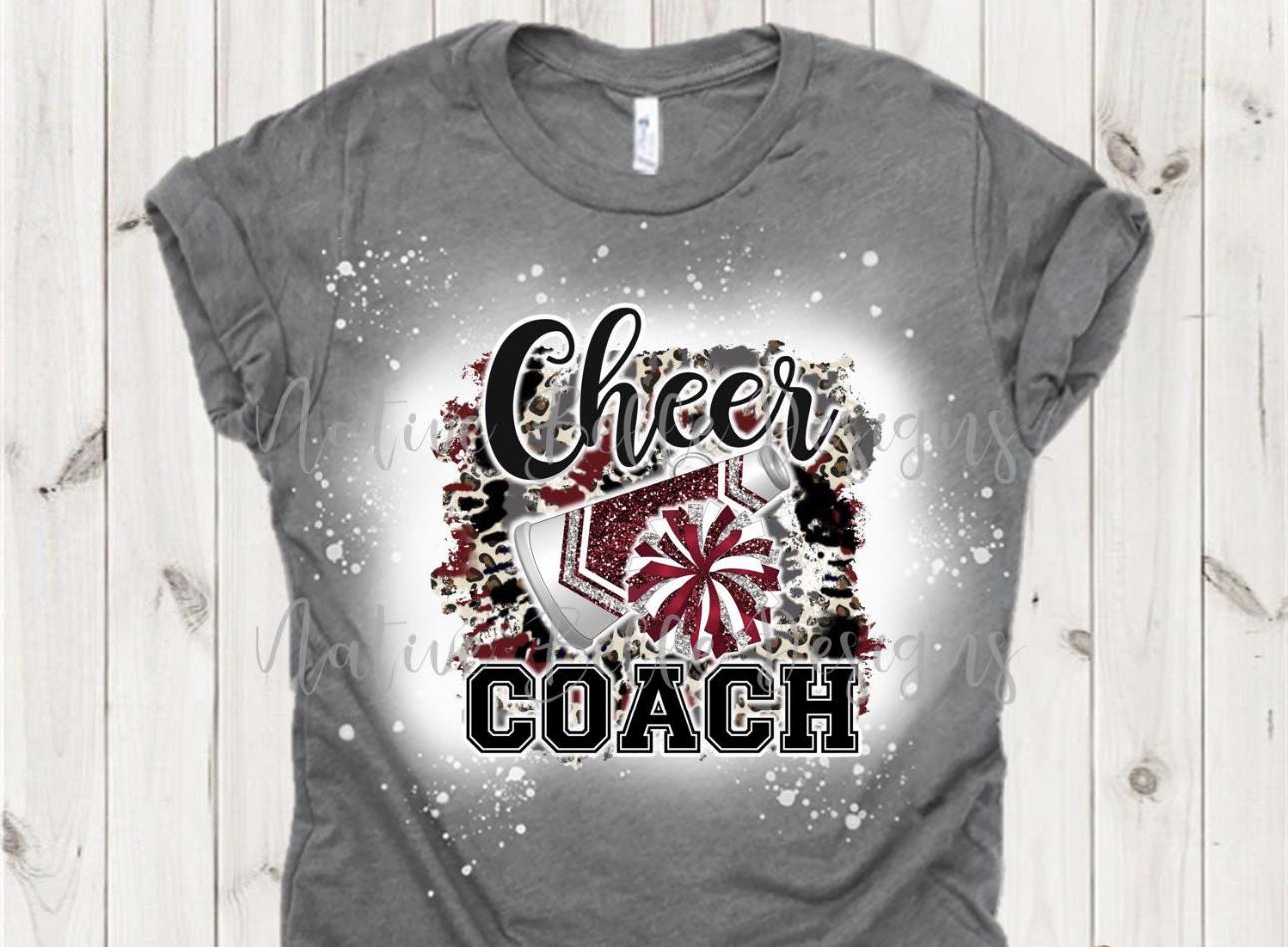 Cheer MOM/LIFE/Coach Tee