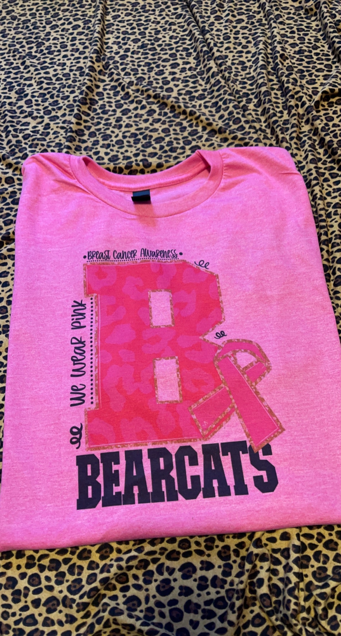 Bearcats Pink out October shirt